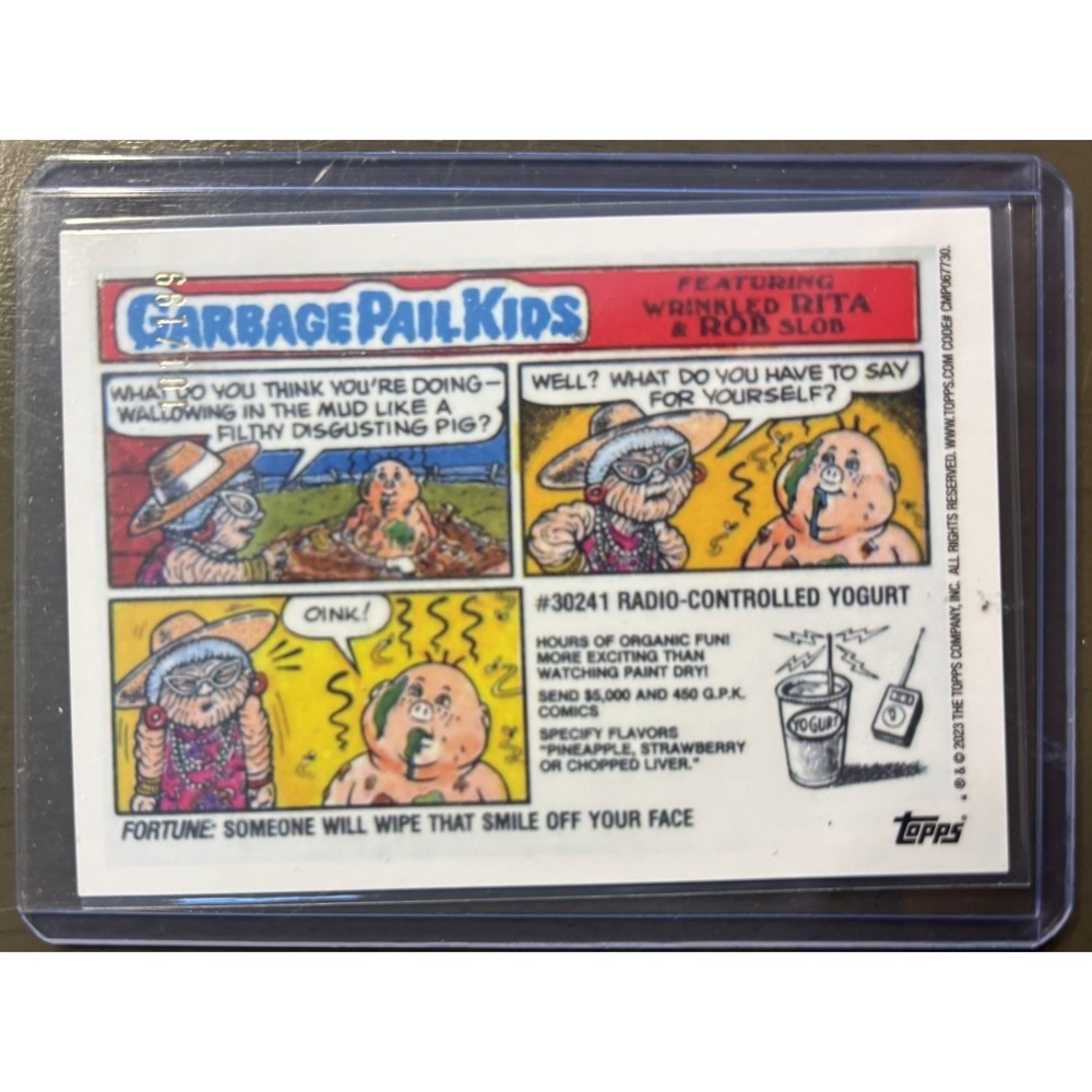2023 GARBAGE PAIL KIDS X-FRACTOR REFRACTOR 226b Cheap JEWEL 101/199 - Picture 2 of 5